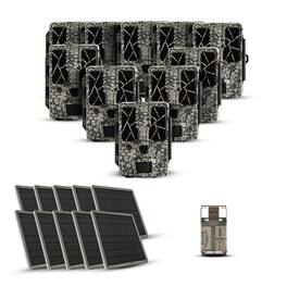 Spypoint - FORCE-PRO Trail Camera with 15,000mAh Battery Solar Panel Bundle
