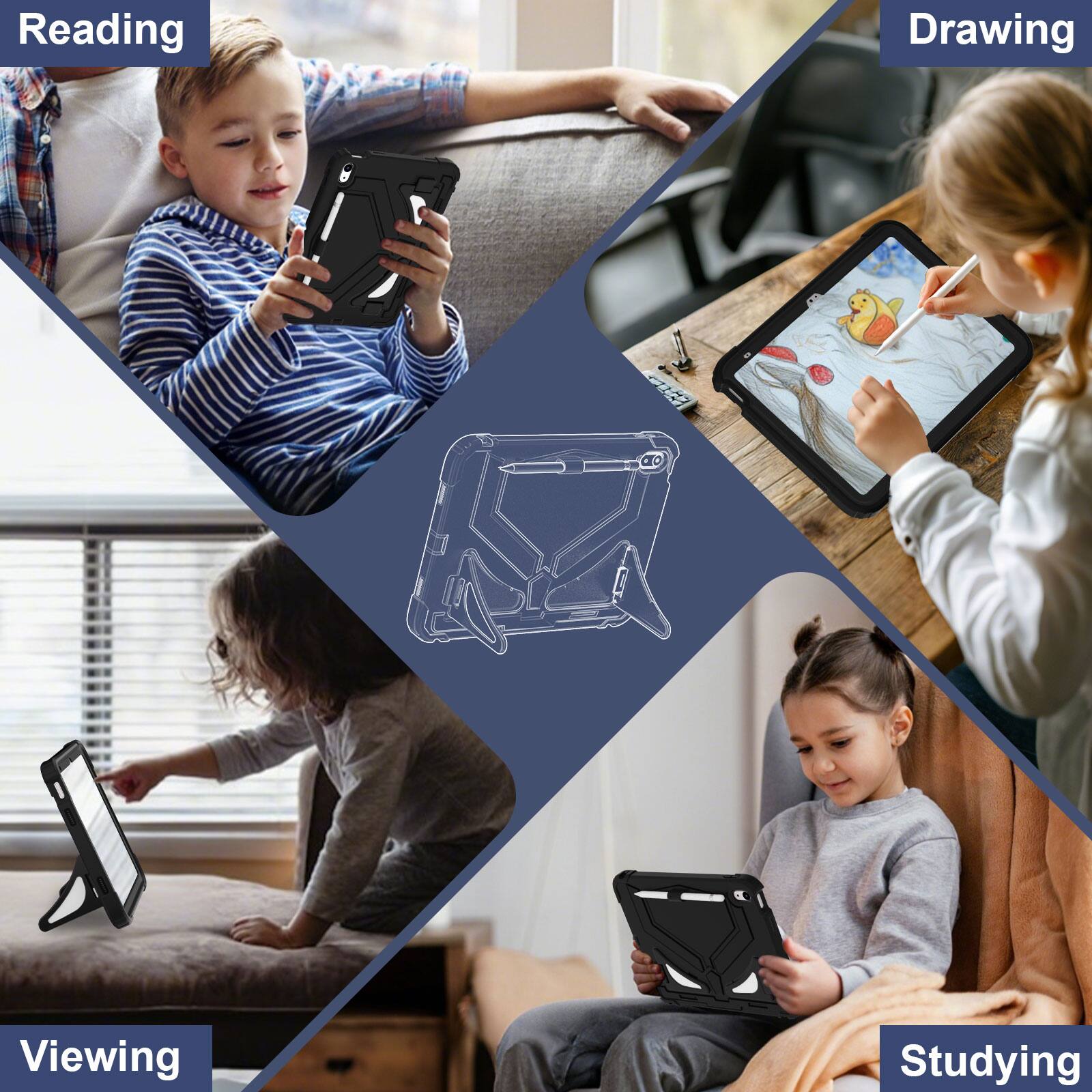 Reading  
Drawing  
Viewing  
Studying