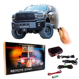 MPC - Remote Start Kit For RAM 4500 2019-2024 | Plug and Play | Push Lock 3X to Start - Black
