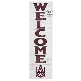 Jardine - Alabama A&M Bulldogs 10'' x 35'' Indoor/Outdoor Welcome Sign - White