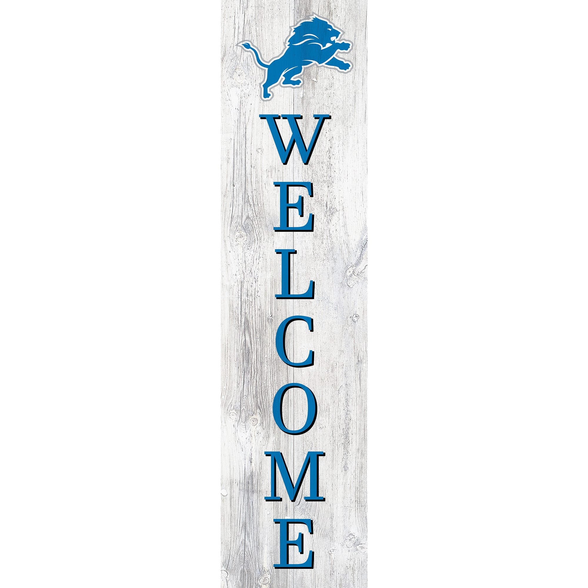 Fan Creations - Detroit Lions 48'' Welcome Leaner - Multicolor price history on PriceWatchPro