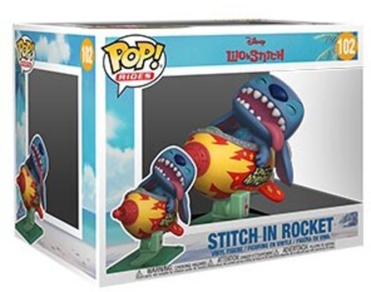 102 POP! Hilo Stitch 102 Stitch in Rocket