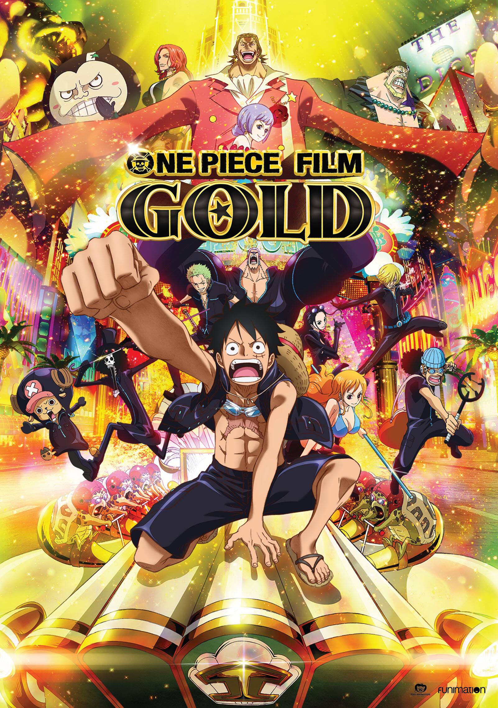 Alt View 1. One Piece Film: Gold   - DVD.