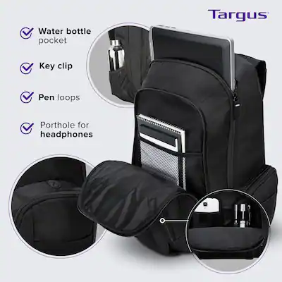 Targus 16" Groove Backpack Black CVR600 - Best Buy Targus 16" Groove Backpack Black CVR600 - Best Buy