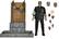 Front. NECA - Universal Monsters 7” Scale Action Figure - Bride of Frankenstein Frankenstein’s Monster Figure with Chair.