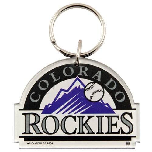 WinCraft - Colorado Rockies High-Definition Keychain - Multicolor