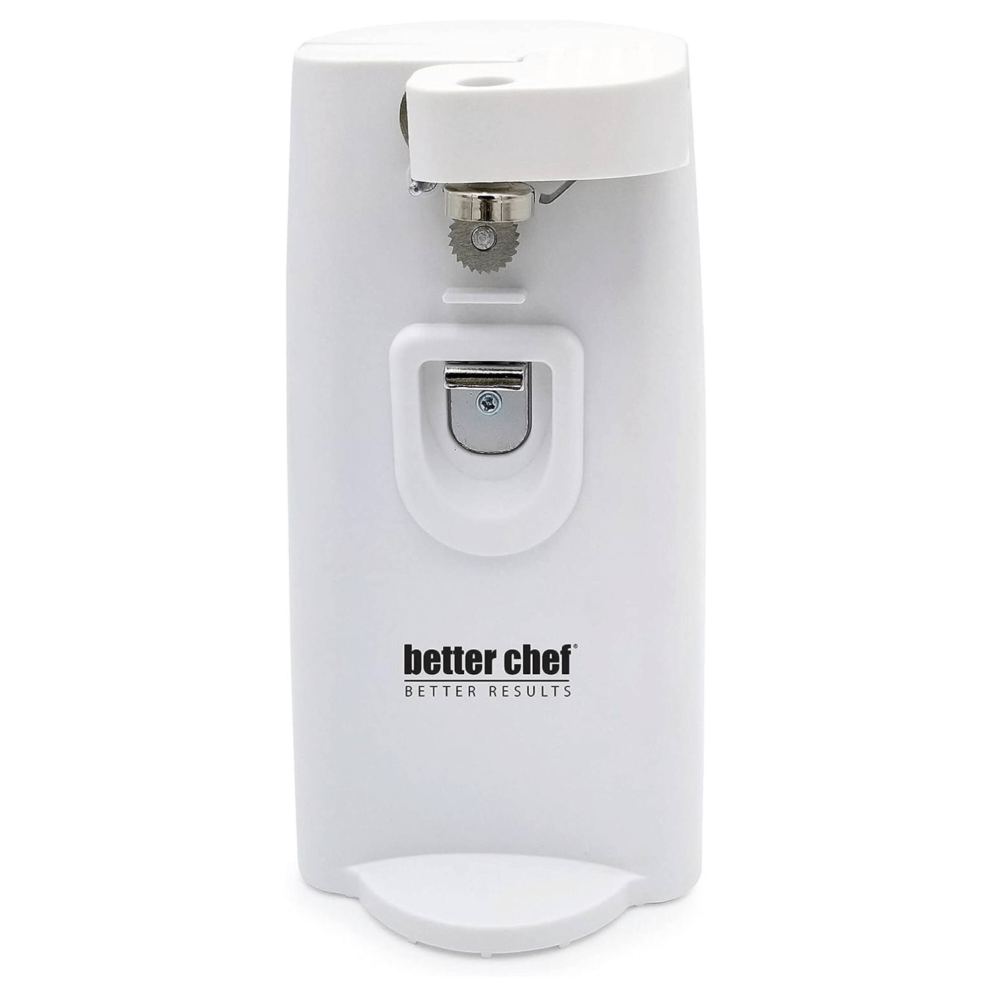 Better Chef - Deluxe Tall 3-in-1 Electric Can Opener - White