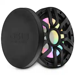 DS18 Audio - NXL-IQ 12" Subwoofer with Digital LED Lights, 600W RMS Single 4-Ohm - Black