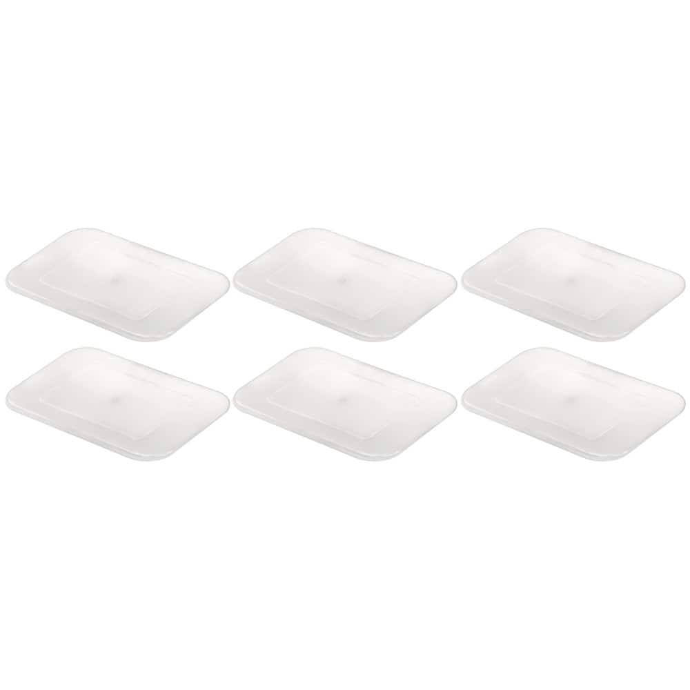 Teacher Created Resources - Plastic Letter Tray Lid, Clear, Pack of 6