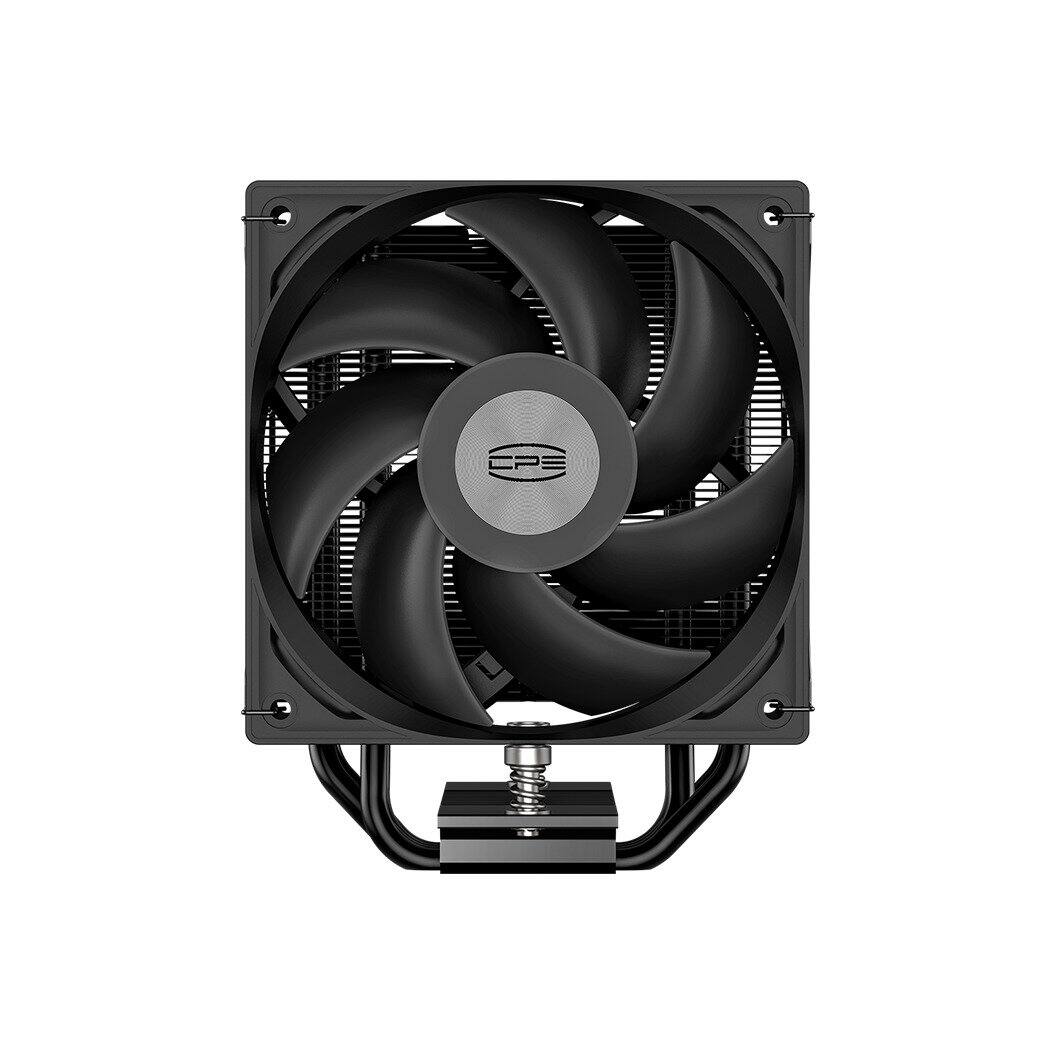Angle. PCCOOLER - RT400 BK CPU Air Cooler, 4 Heat pipes - Black.