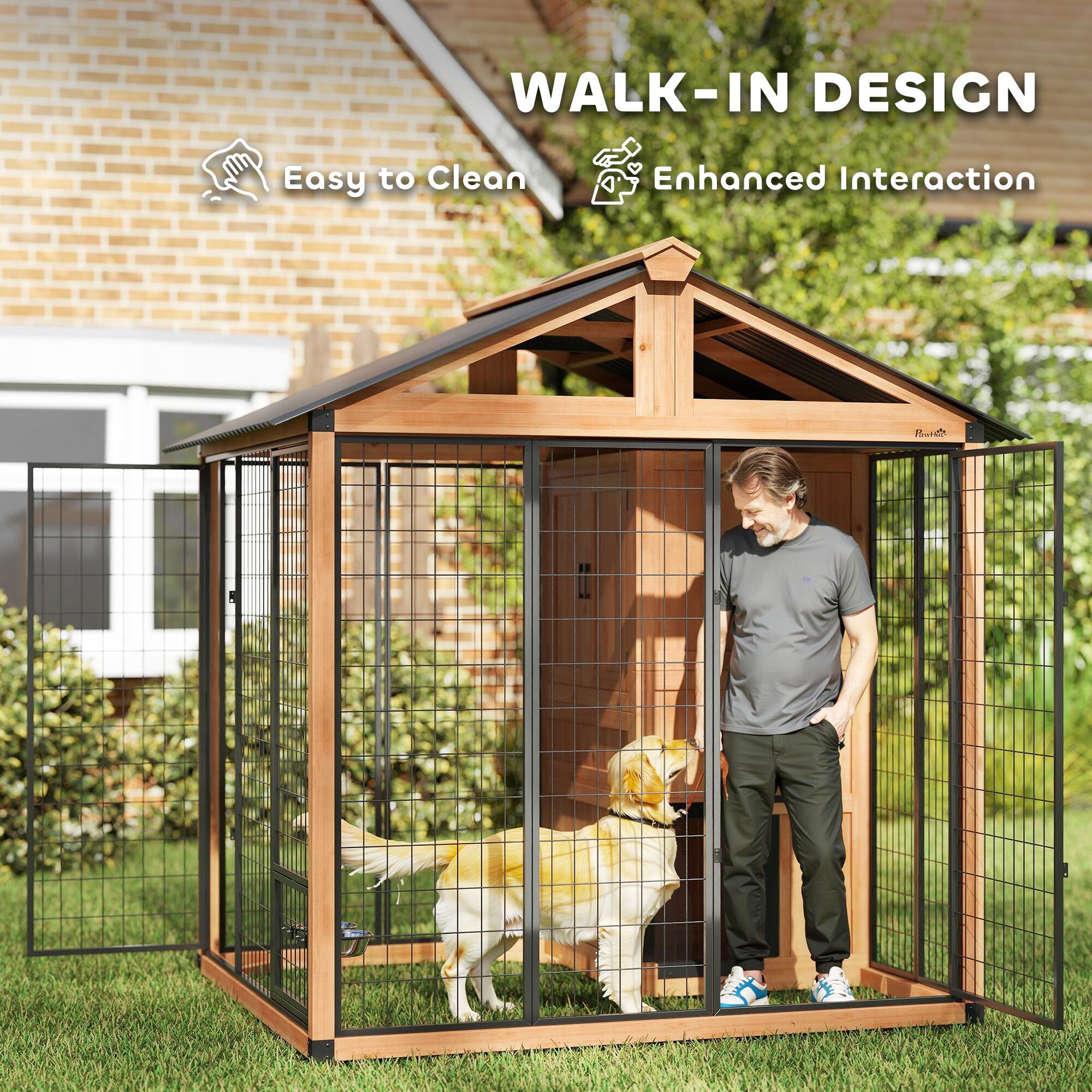 WALK-IN DESIGN  
Easy to Clean  
Enhanced Interaction