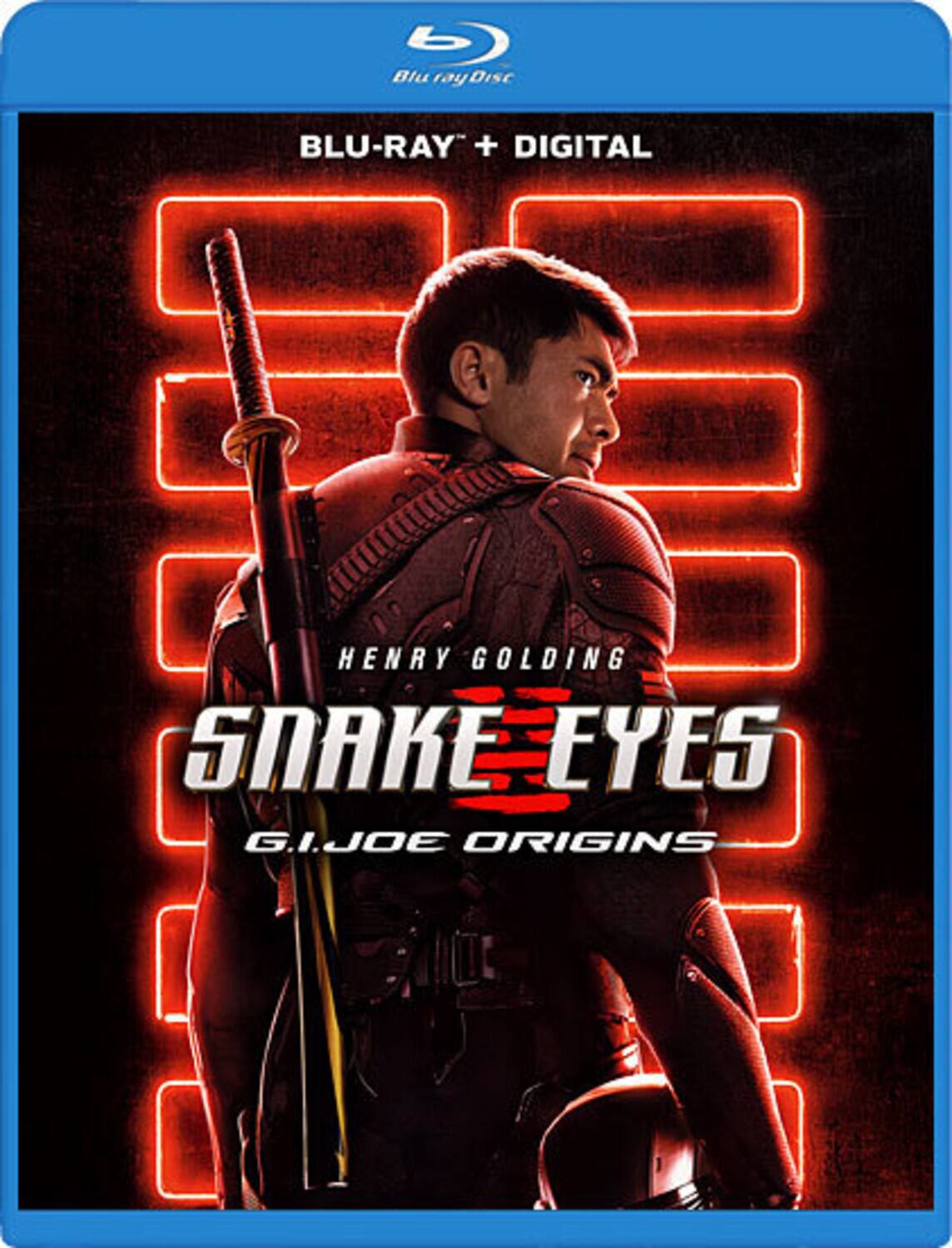 Front. Snake Eyes: G.I. Joe Origins   - BLU-RAY.