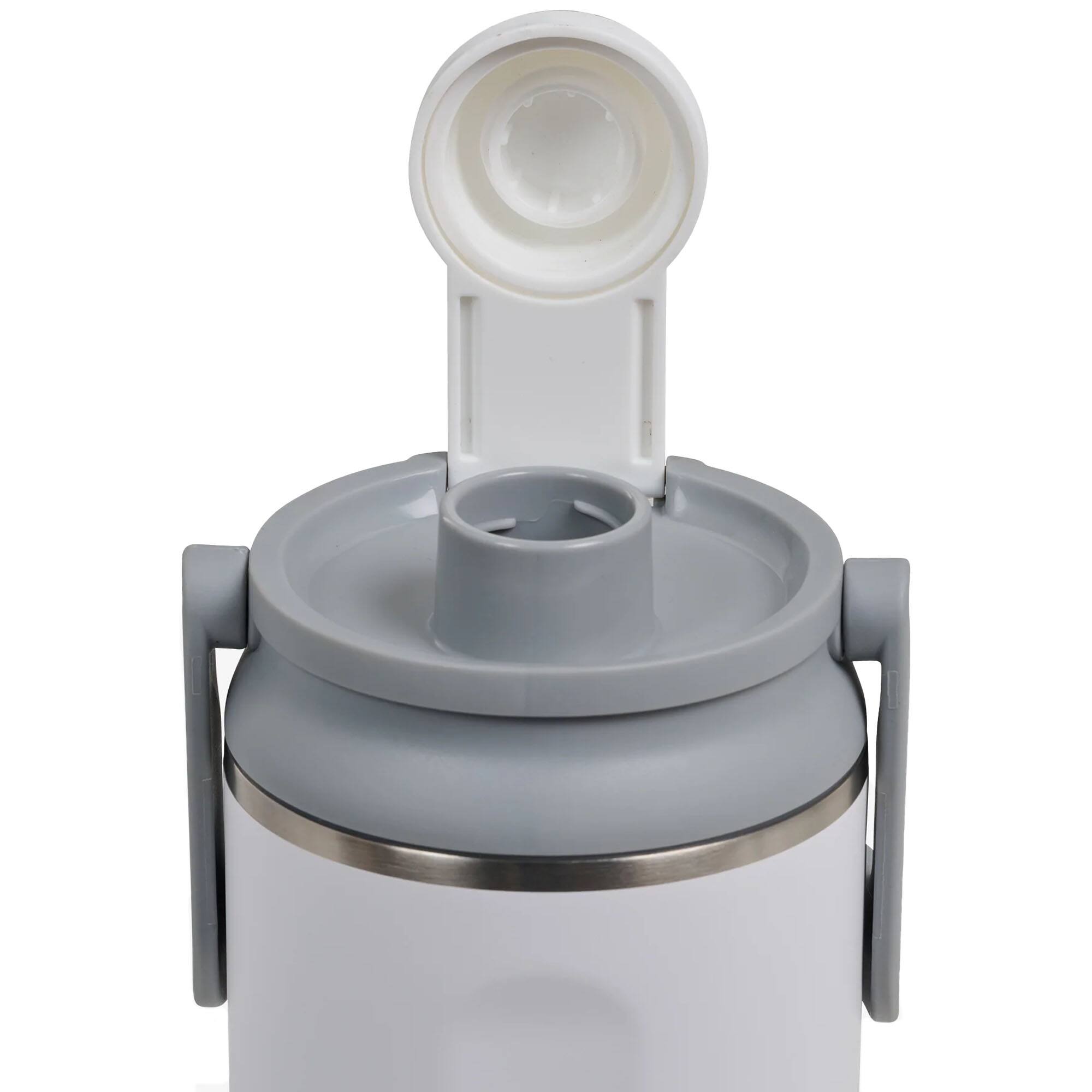 Alt View 5. Igloo - IGLOO 36 oz. Twist ‘n’ Chug Stainless Steel Bottle, White - White.