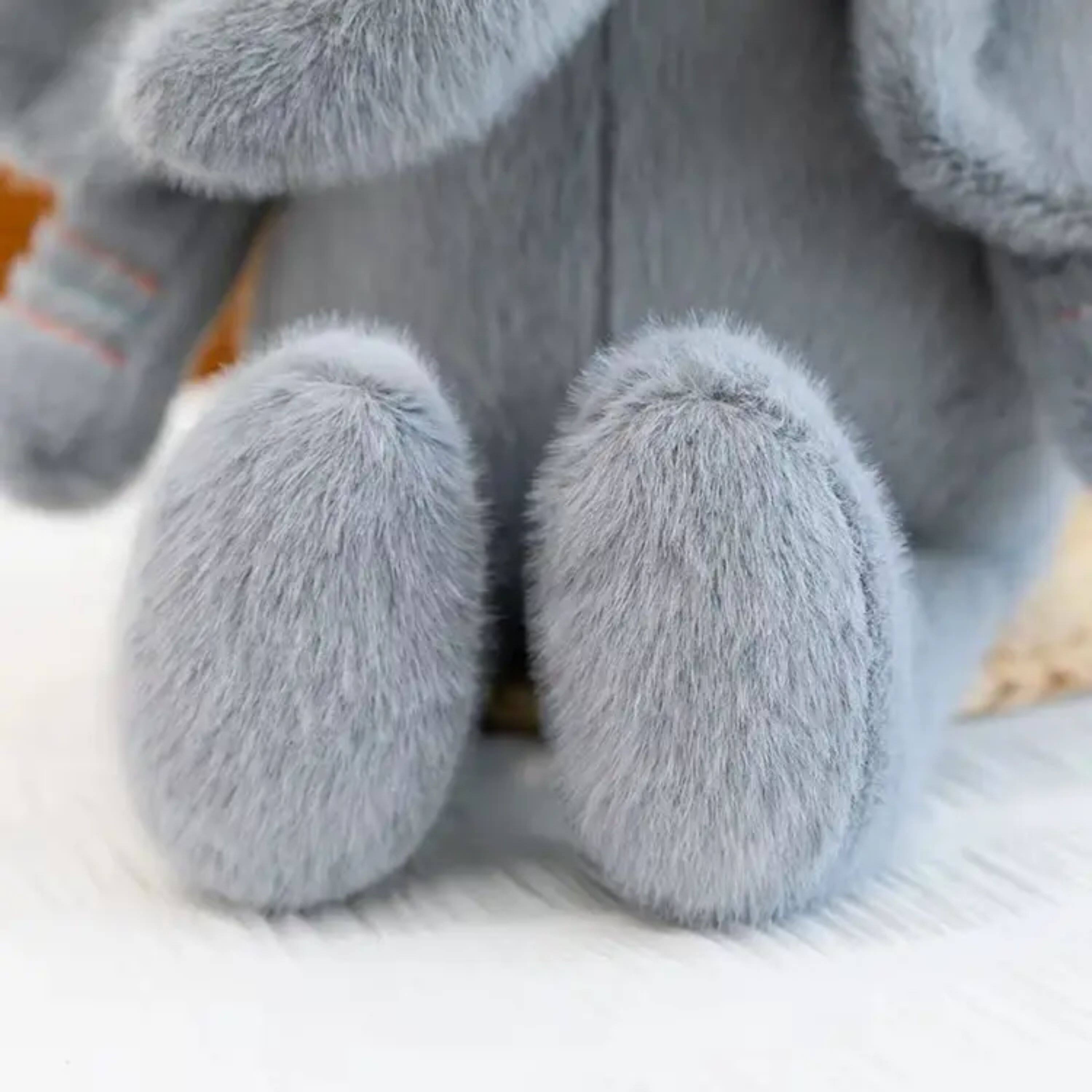Left. Kitcheniva - 12" Elephant Stuffed Animal Plush Toy For Kids.
