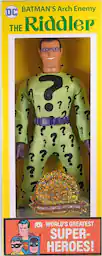 Mego - World’s Greatest Super Heroes - Riddler 50th Anniversary 8" Action Figure - Collectibles