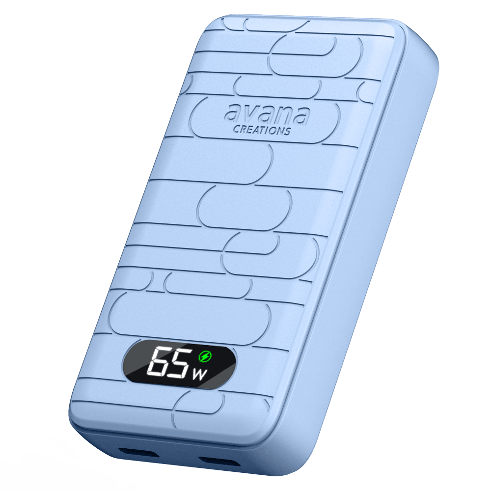 Avana Ultra Slim Dual 65W USB C to USB C Charger Blue - Best Buy