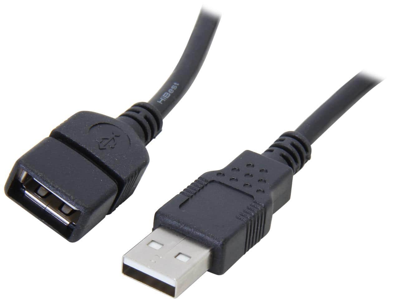 Cables to Go - C2G 52108 USB Extension Cable - USB 2.0 A Male to A Female Extension Cable, Black (9.8 Feet, 3 Meters)