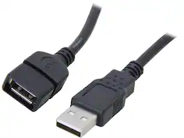 Cables to Go - C2G 52108 USB Extension Cable - USB 2.0 A Male to A Female Extension Cable, Black (9.8 Feet, 3 Meters)