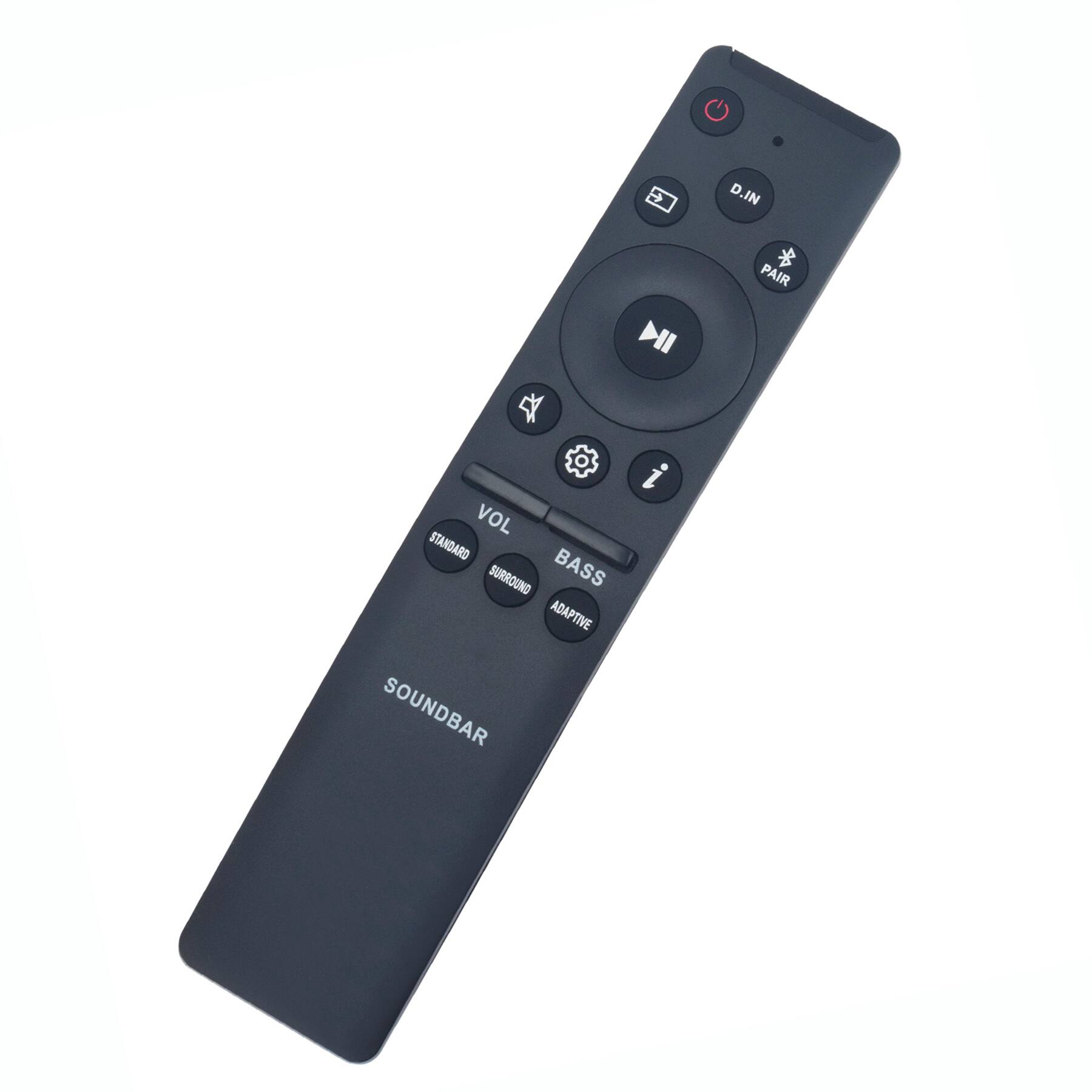 D.IN  
PAIR  
VOL  
STANDARD  
SURROUND  
BASS  
ADAPTIVE  
SOUND BAR