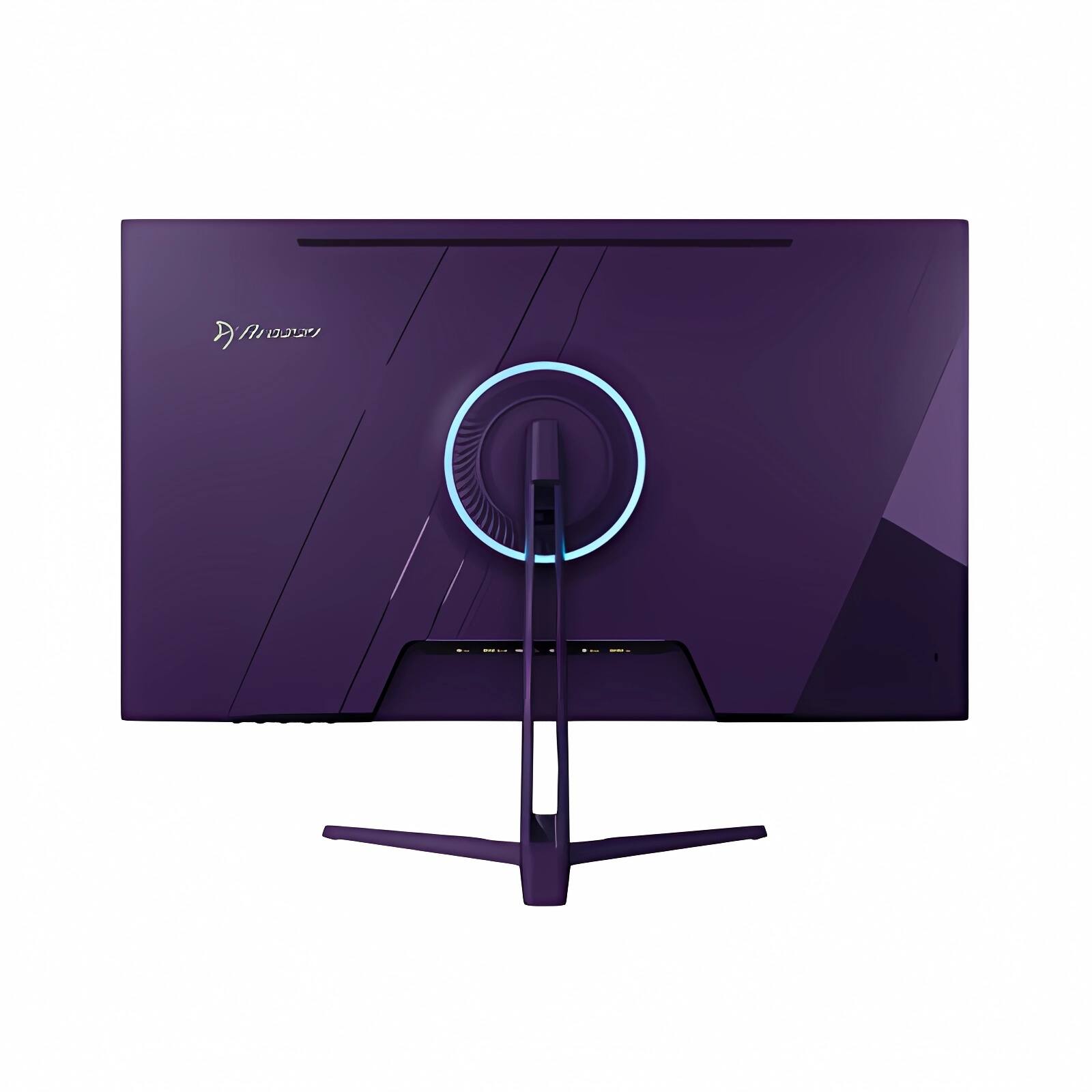 Alt View 3. Arozzi - Arozzi – Nova 27" IPS QHD 180Hz Gaming Monitor – Purple - Purple.