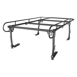VEVOR - Truck Ladder Rack 800LBS Capacity Universal Over-Cab Trucks Bed Rack, 43.3"-63" Width Adjustable for Kayak Surfboard - Black