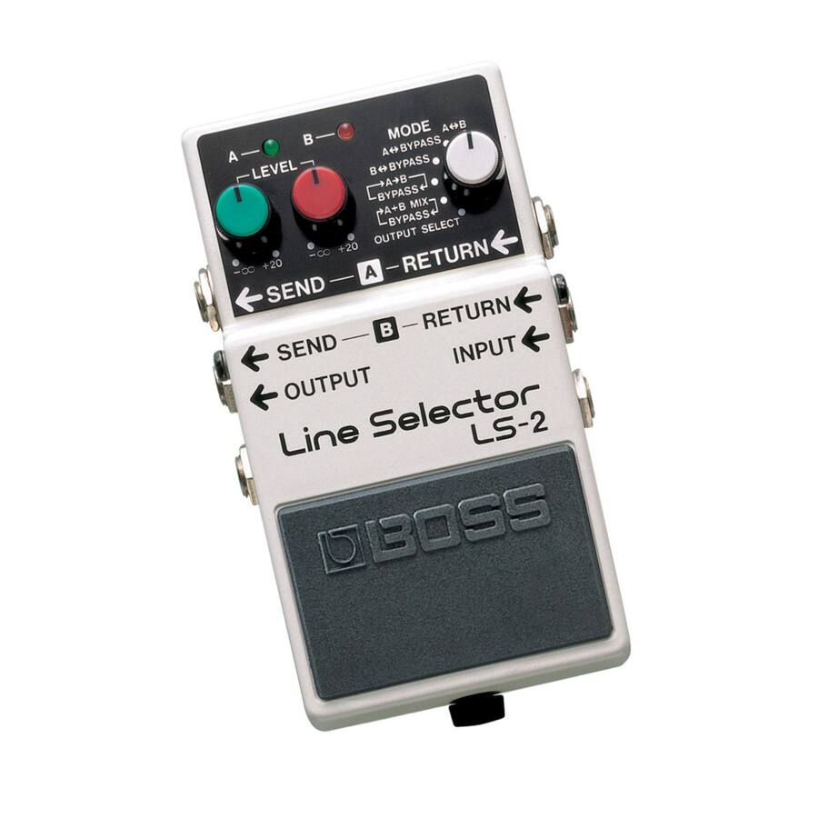 BOSS LS 2 Compact Line Selector Pedal with Level Control and Six ...