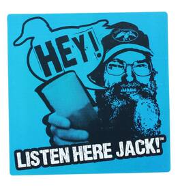 Just Funky - Duck Commander Si Listen Here Jack Magnet - Blue