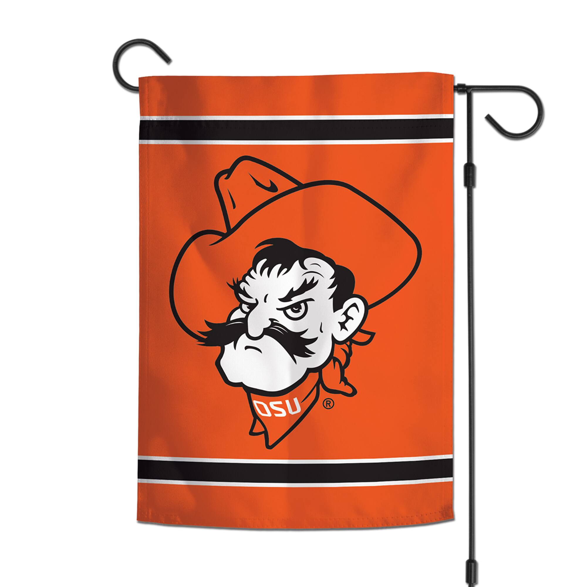 Alt View 1. WinCraft - Oklahoma State Cowboys 12'' x 18'' Favorite Team Garden Flag - Multicolor.