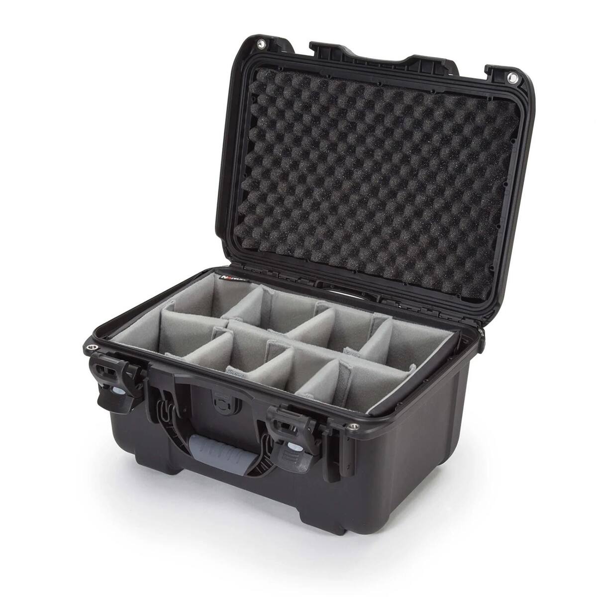 Front. NANUK - Nanuk 918 Waterproof Camera Hard Case Pro Photo Kit - Black.