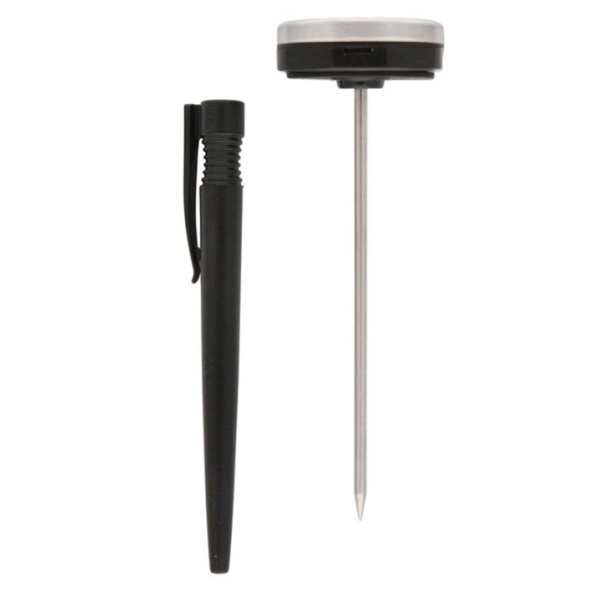 Angle. Taylor - Taylor Digital Instant Read Thermometer Stainless Steel - Black.