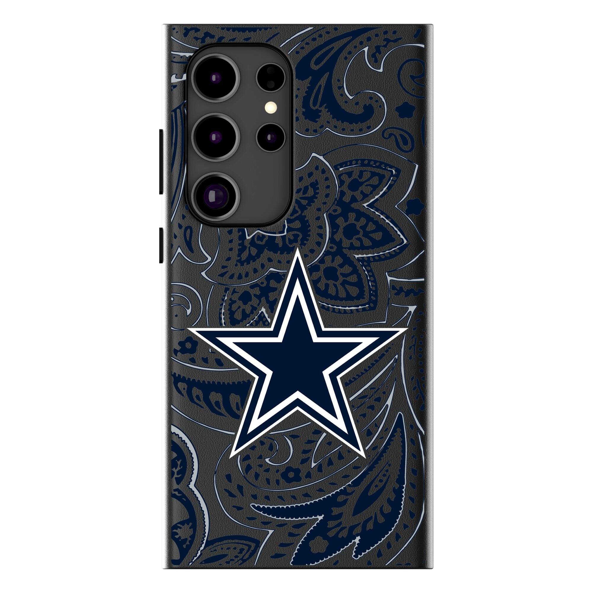 Keyscaper - NFL - Dallas Cowboys Paisley Galaxy Magnetic Bump Case - S25 - Black price history on PriceWatchPro