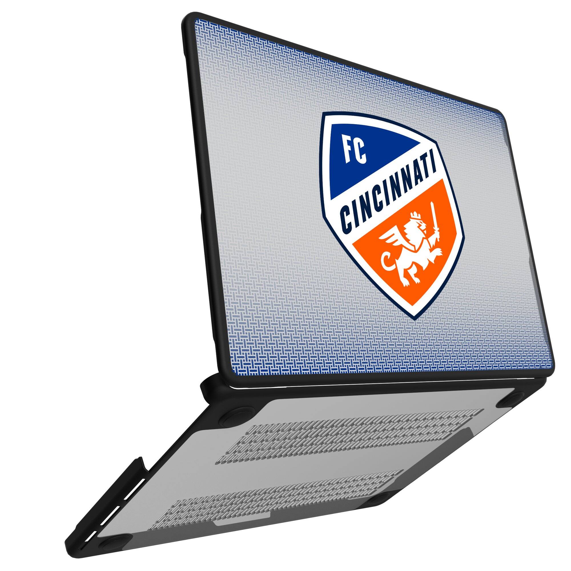 Alt View 1. Keyscaper - FC Cincinnati Linen MacBook Case - Pro 13 in - Multicolor.