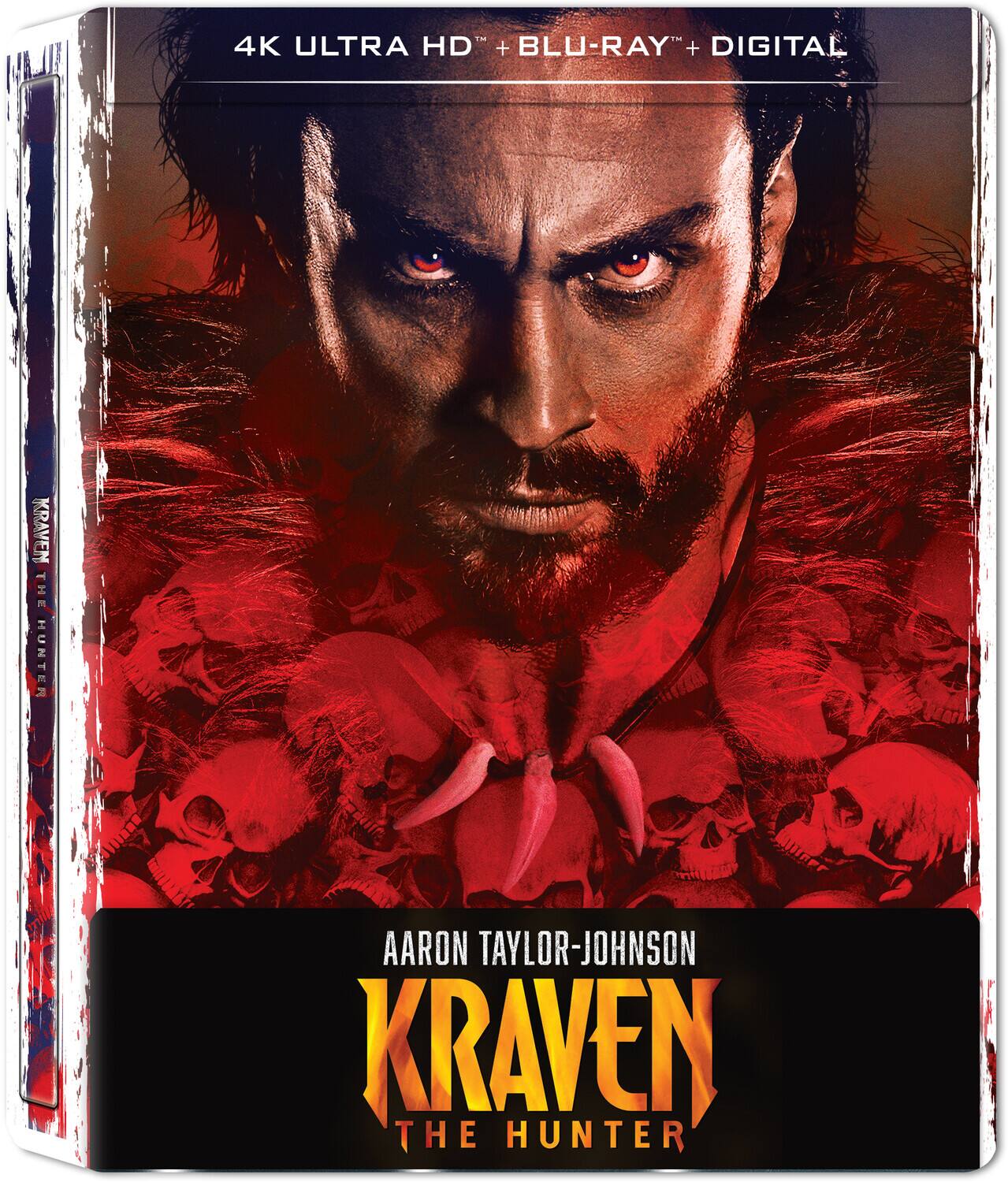 Kraven the Hunter (Steelbook)   - 4K Blu-Ray [4K Ultra HD Blu-ray]