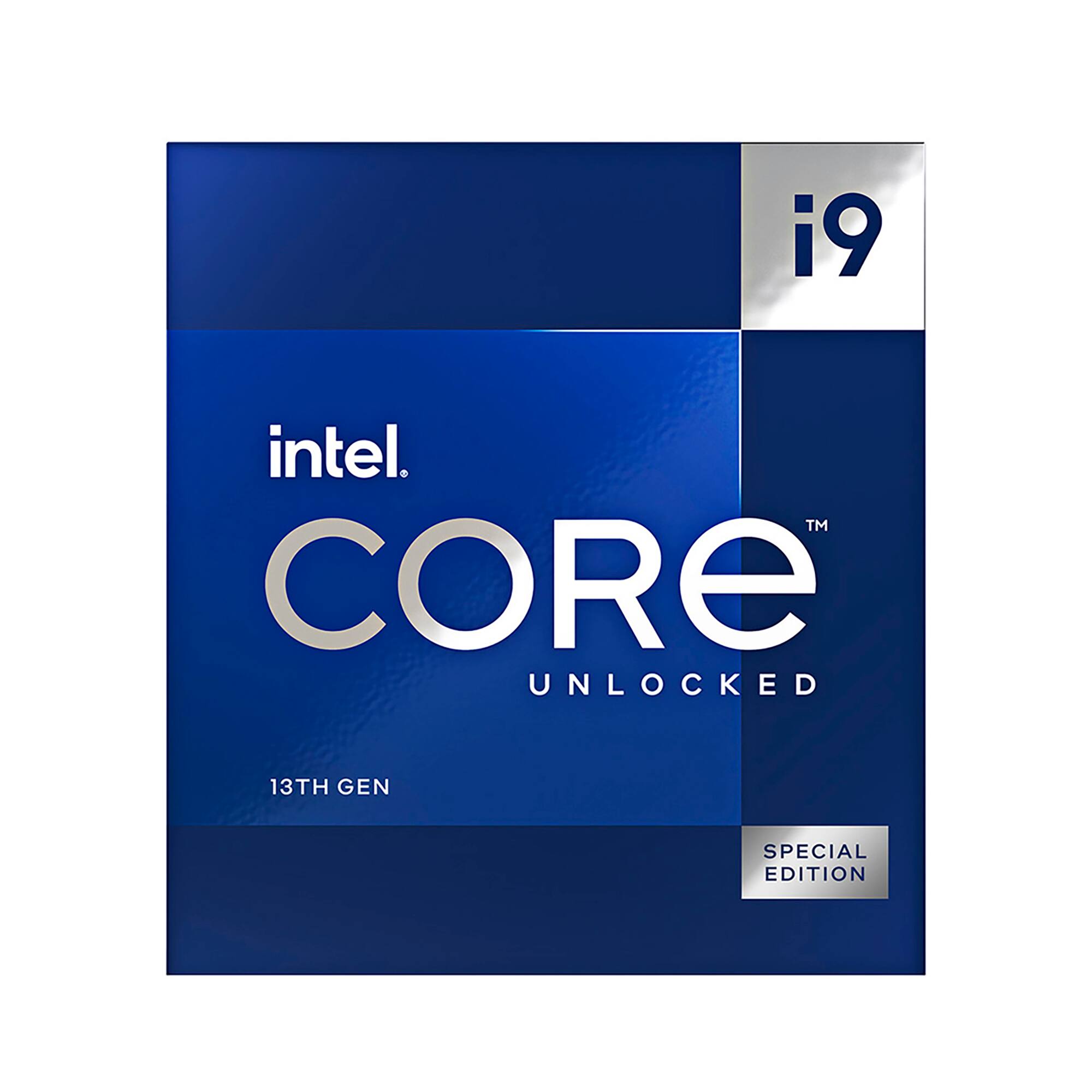 Front. Intel - Core i9-13900KS 13th Gen 24 cores 8 P-cores + 16 E-cores 36MB Cache, 2.4 to 6.0 GHz LGA1700 Unlocked Desktop Processor.