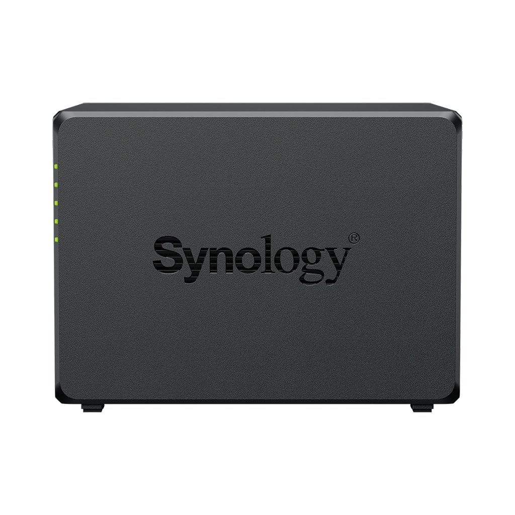 Synology 4 bay DiskStation DS925+ Black AMD Ryzen V1500B - Best Buy