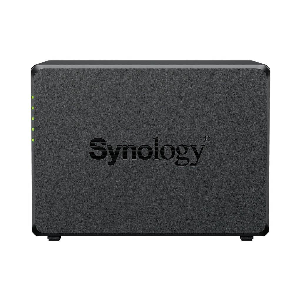 Back. Synology - Synology 4-bay DiskStation DS925+ - Black.