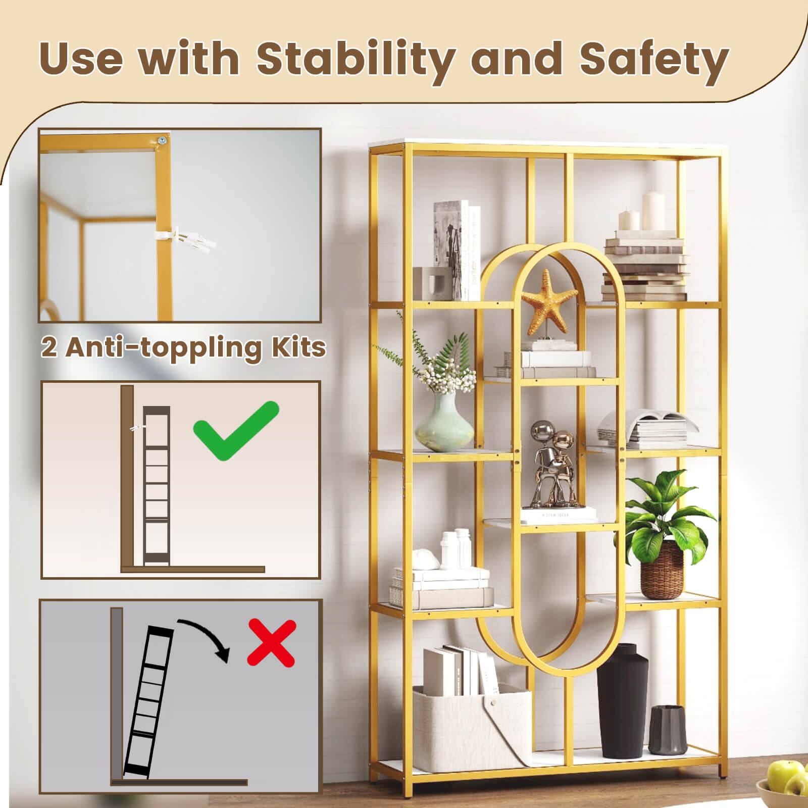 Use with Stability and Safety

2 Anti-toppling Kits
