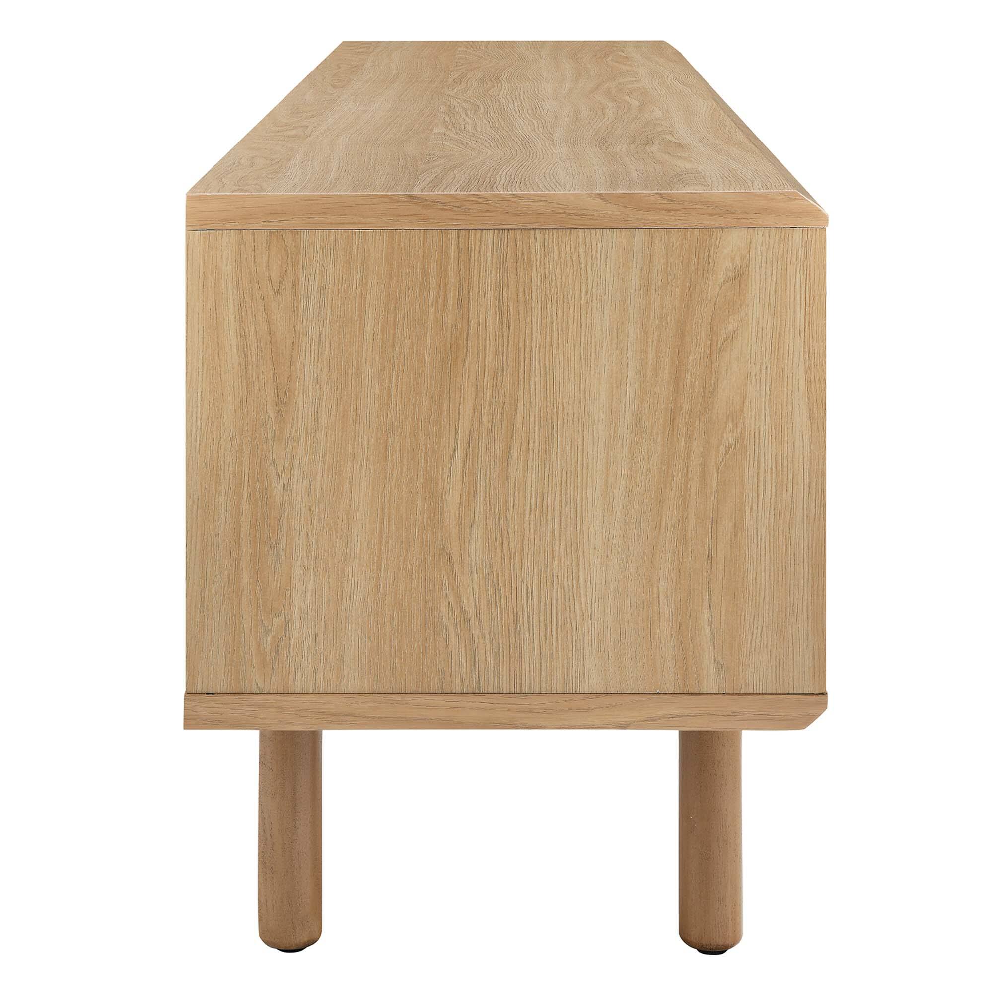 Back. Modway - Kurtis 60" TV Stand by Modway - Oak.