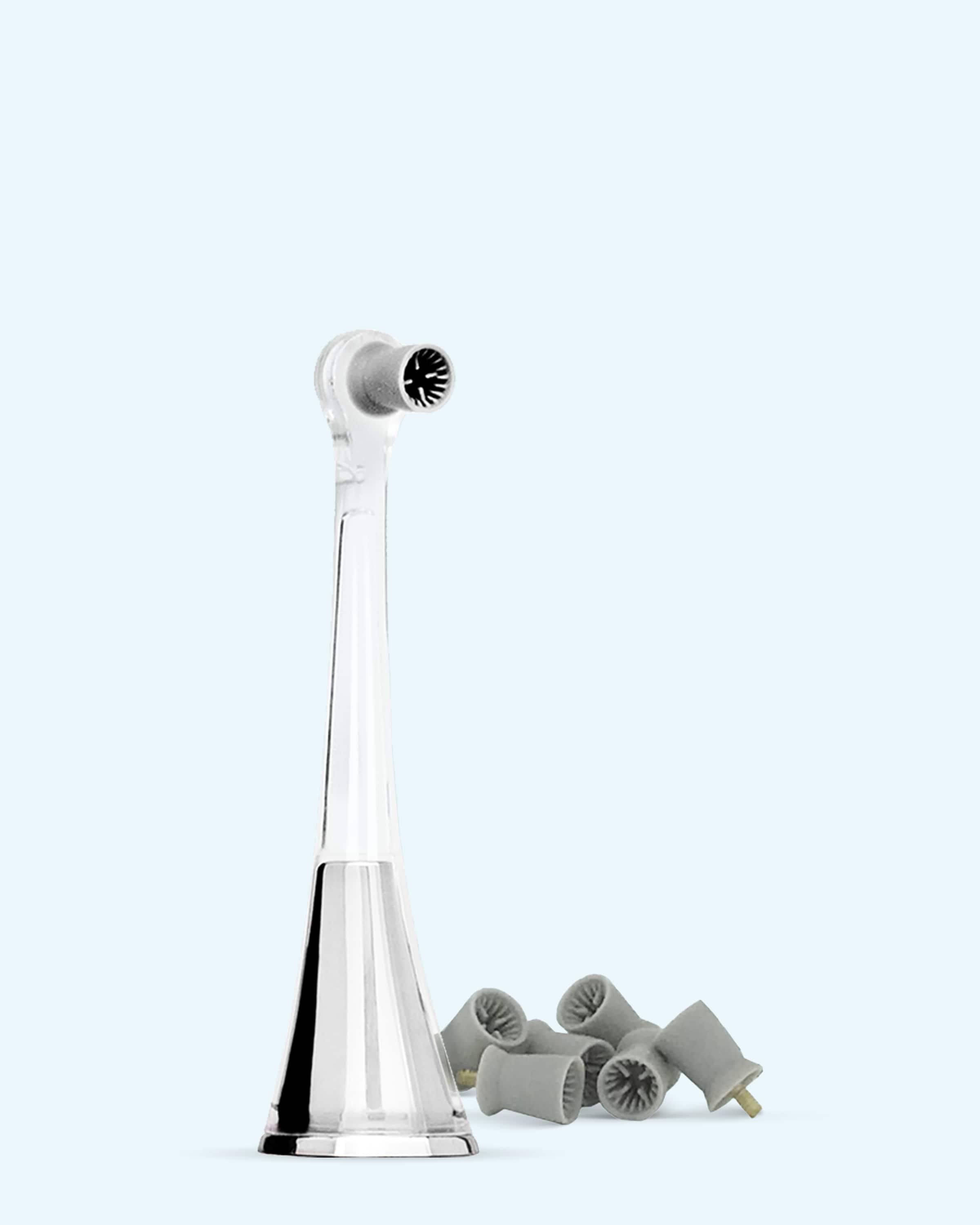 SuperSmile - Zina45™ Sonic Pulse Toothbrush Replacement Polishing Head - Chrome Silver price history on PriceWatchPro