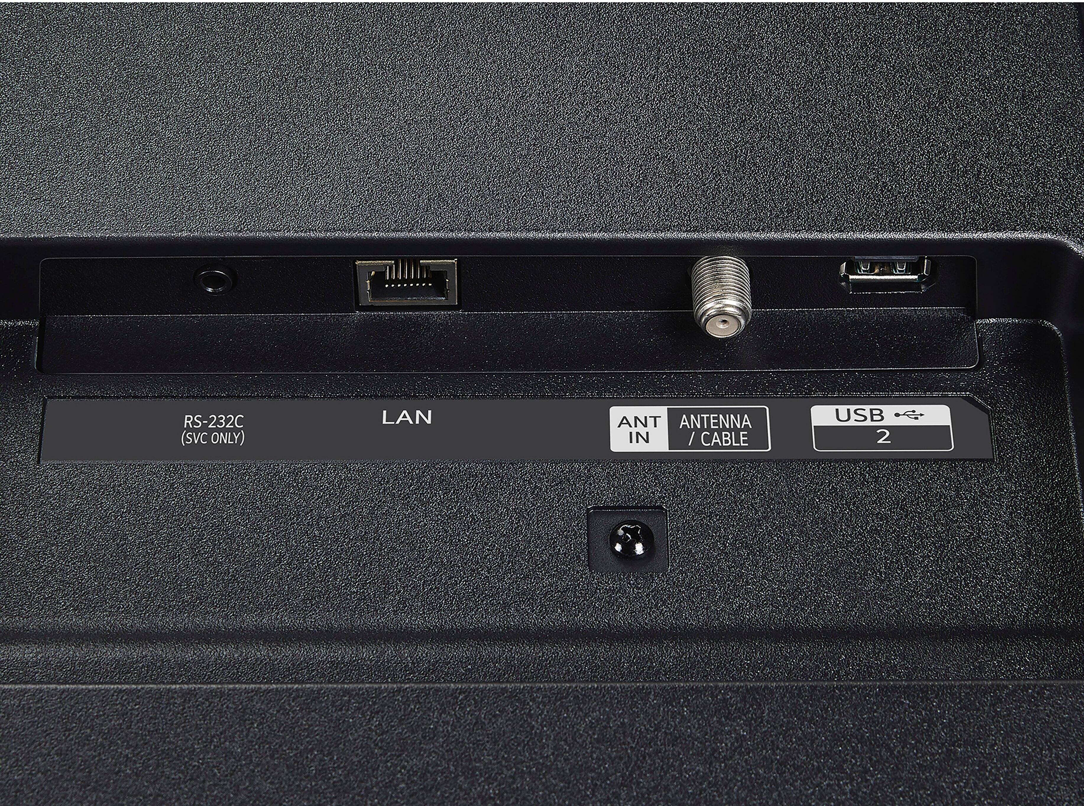 RS-232C (SVC ONLY)  
LAN  
ANT IN / ANTENNA CABLE  
USB 2