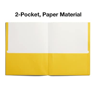 2-Pocket, Paper Material