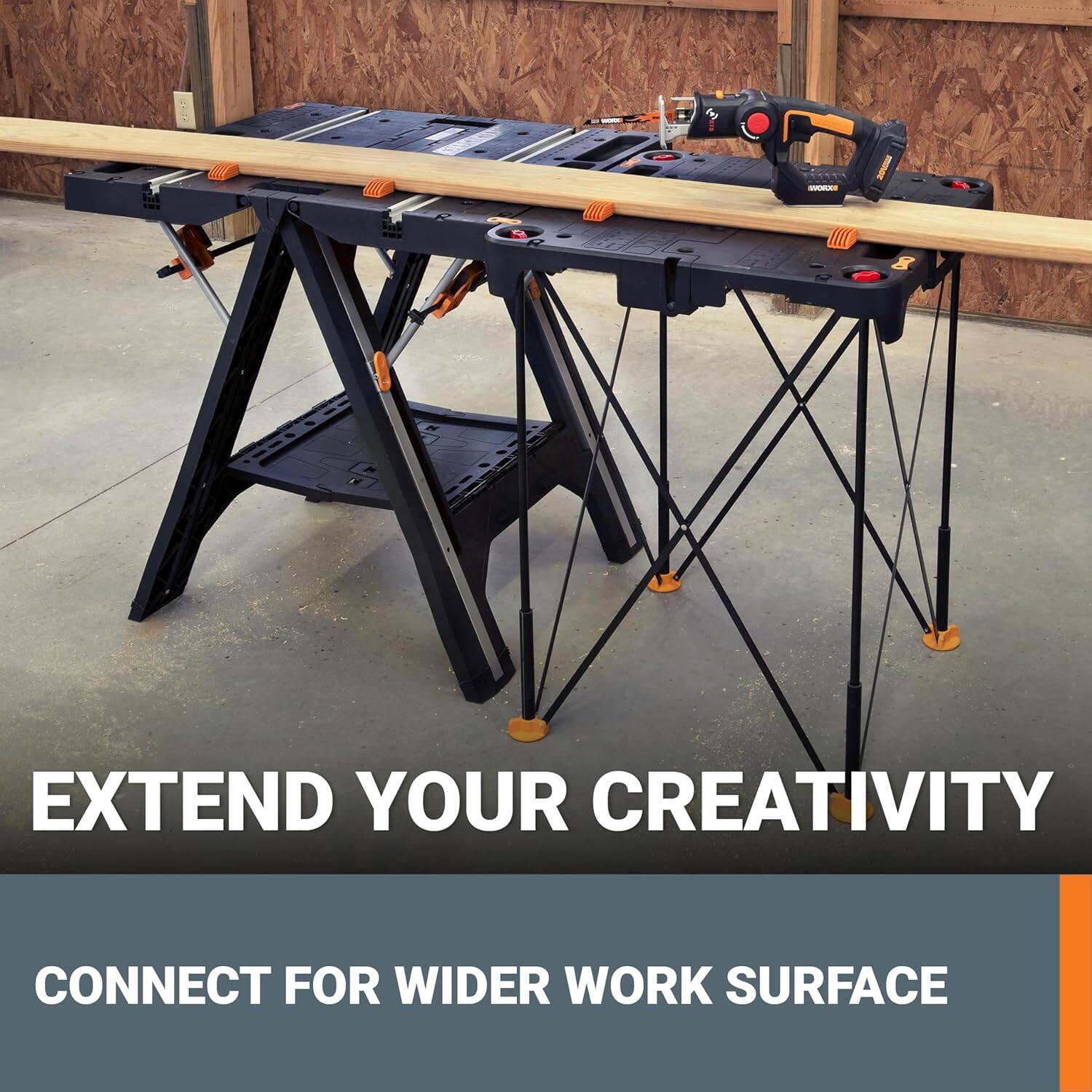 Extend Your Creativity Connect for Wider Work Surface