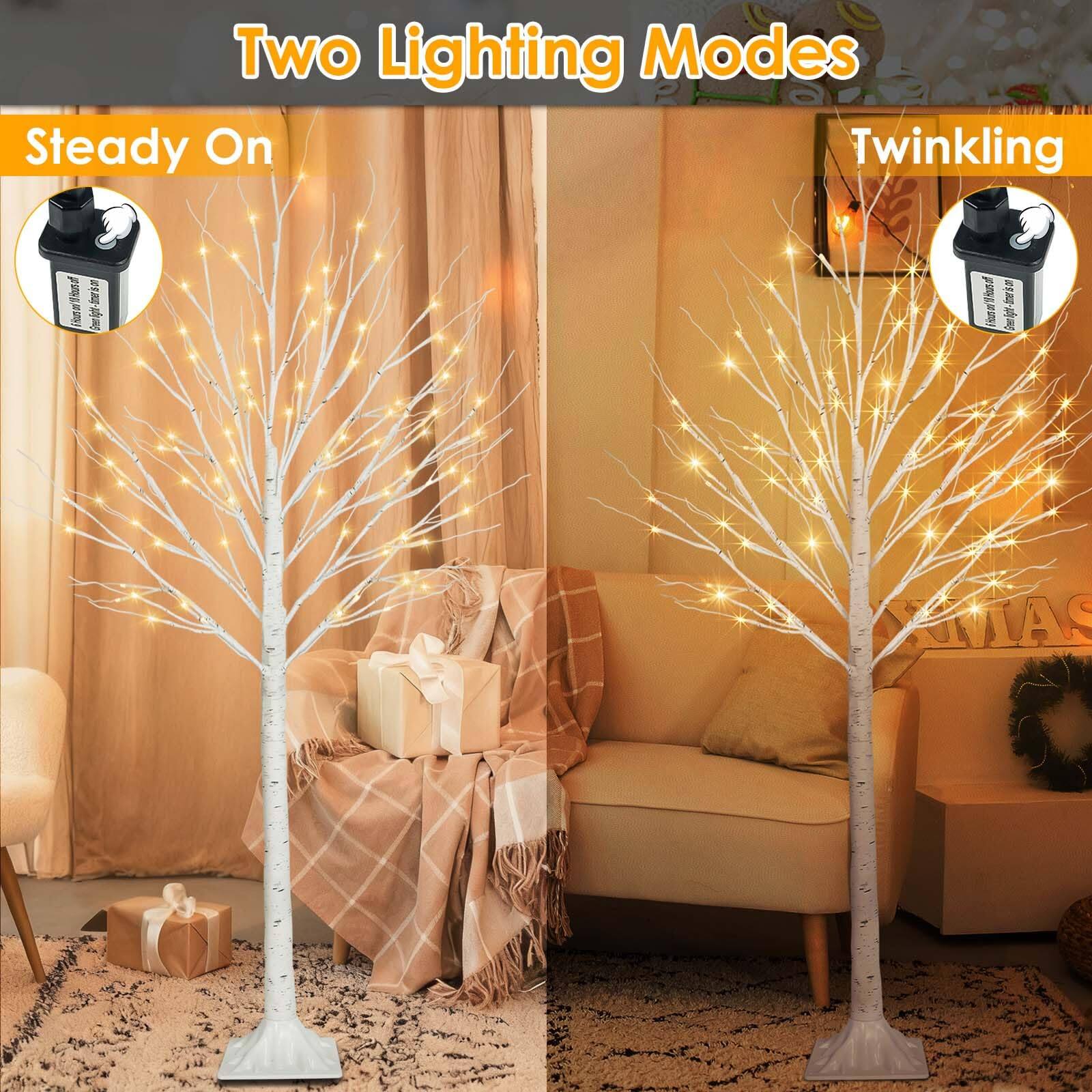 Two Lighting Modes  
Steady On  
Twinkling