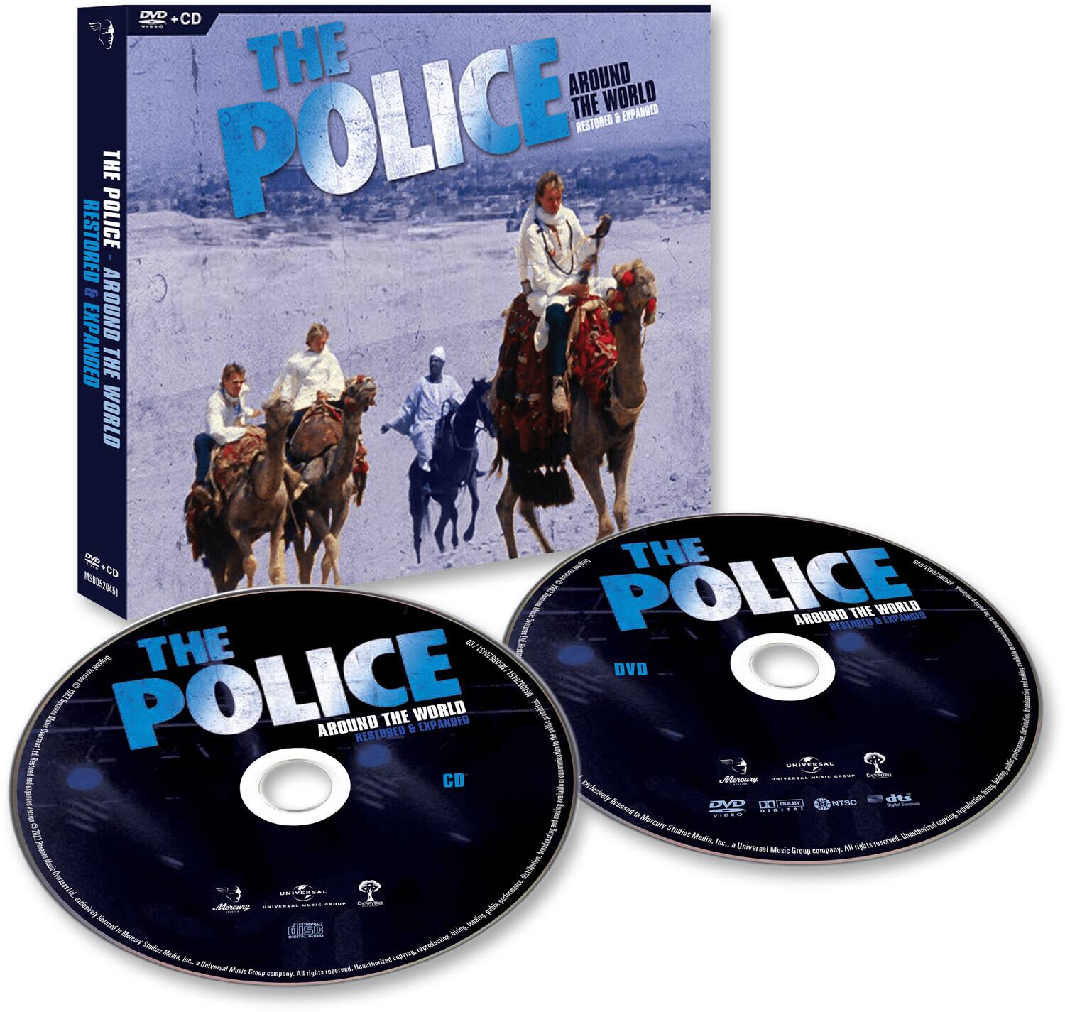 The Police - Around The World Restored & Expanded   DVD/CD   - COMPACT DISCS price history on PriceWatchPro
