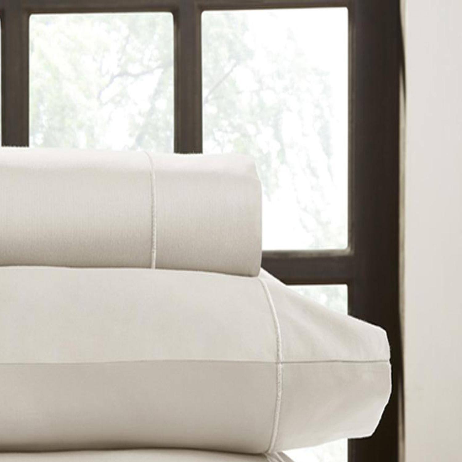 Alt View 1. HN International Group - Perthshire Platinum Concepts 1000 Thread Count Solid Sateen Sheet - 4 Piece Set - Queen, Ash - Ash.