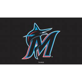 Evergreen Enterprises - Miami Marlins 28" x 16" Logo Indoor/Outdoor Trapper Mat - Multicolor
