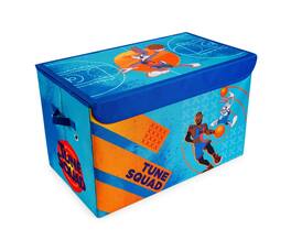 Ukonic - Space Jam: A New Legacy Tune Squad Collapsible Storage Bin Organizer with Lid - Blue
