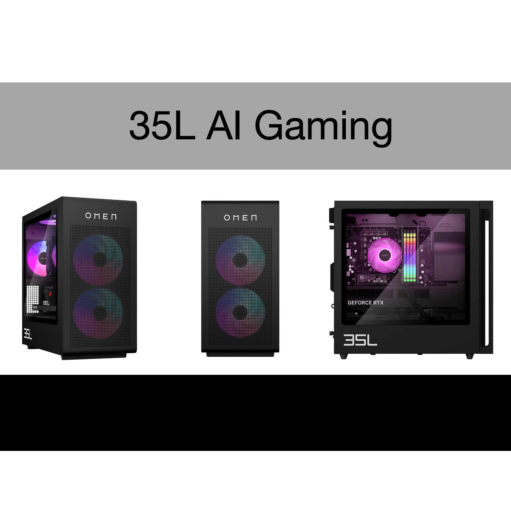 35L AI Gaming  
OMEN 8  
GEFORCE RTX 3060