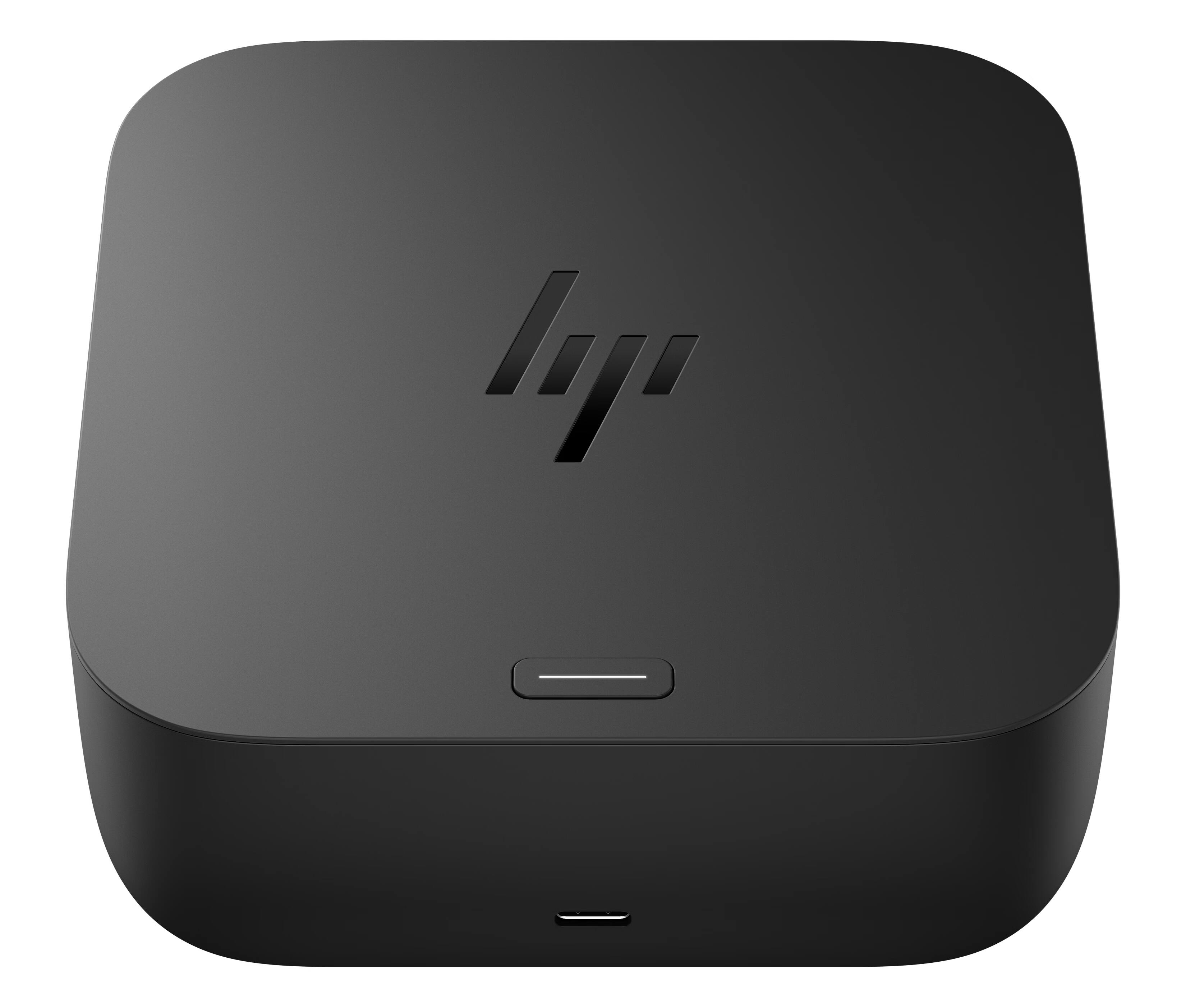 Alt View 3. HP - HP USB-C 100W G6 Docking Station BS7S5AA#ABA Bundle with Dockztorm Hub, HDMI, DisplayPort, Ethernet, USB-A Ports 5 Pack - Black.