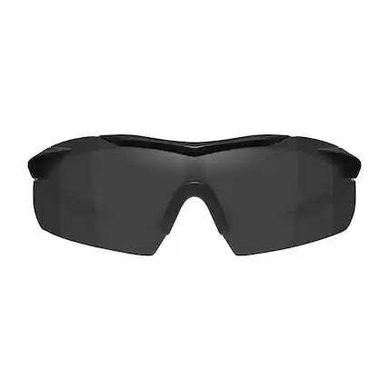 Front. Wiley X - Wiley X Changeable WXVapor Sunglasses (Smoke Gray, Clear Lens) - Gray.